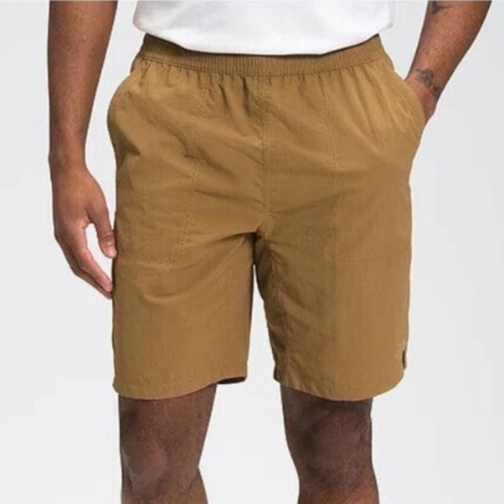 THE NORTH FACE Gorpcore Flash Dry Pull On Khaki Summer Hiking Outdoors Shorts